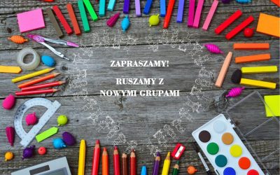 Zachęcamy do zapisów na zajęcia od września!