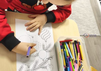 Dziecko na zajęciach PFRON